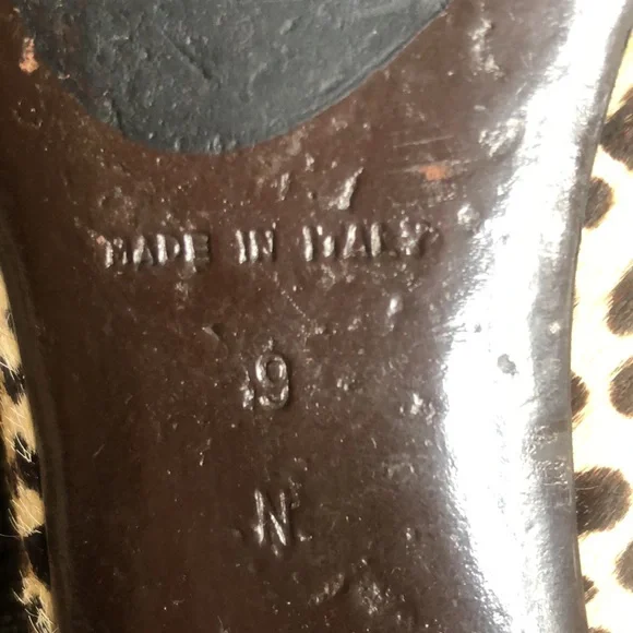 Donald J. Pliner Couture Cheetah print flats 9 - Picture 9 of 9